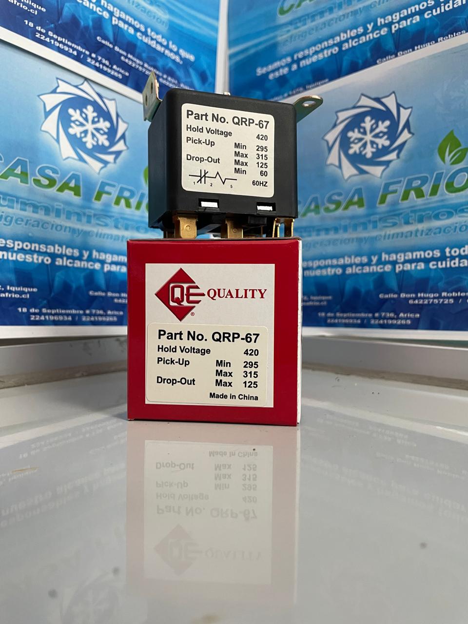 Relay Volumétrico QRP-67 1/2 A 5HP QE