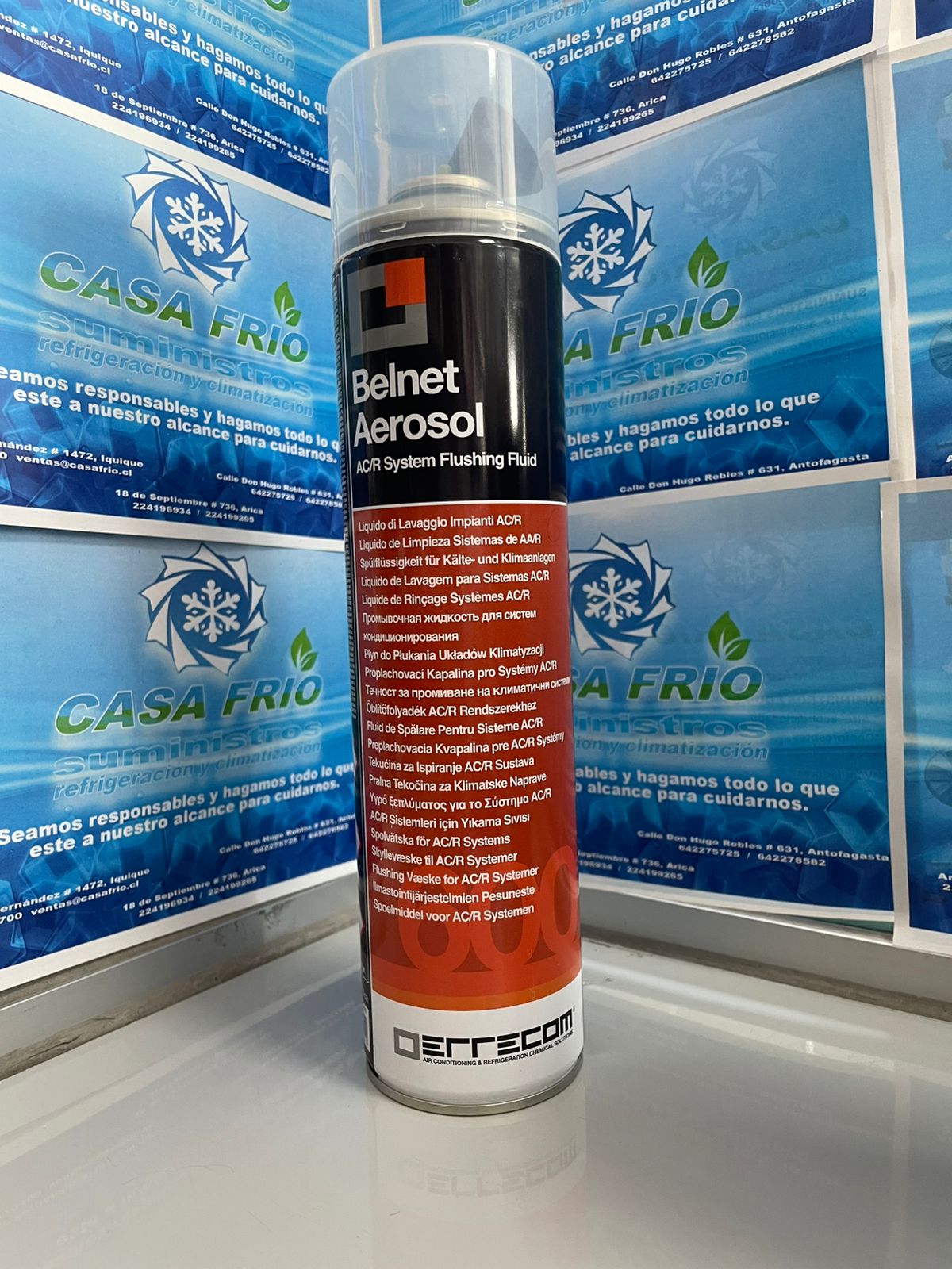 Limpiador de Sistemas de Aire Acondicionado en Aerosol