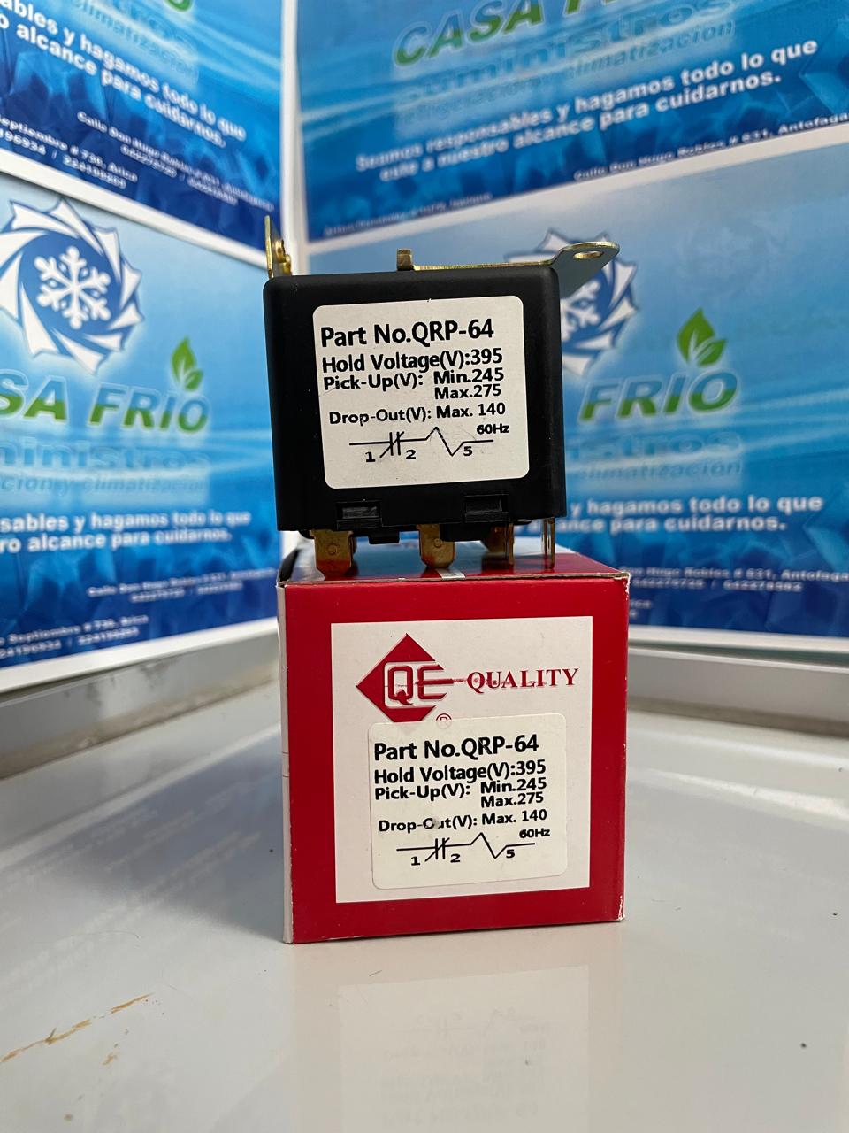 Relay Volumétrico QRP-64 1 A 3HP QE