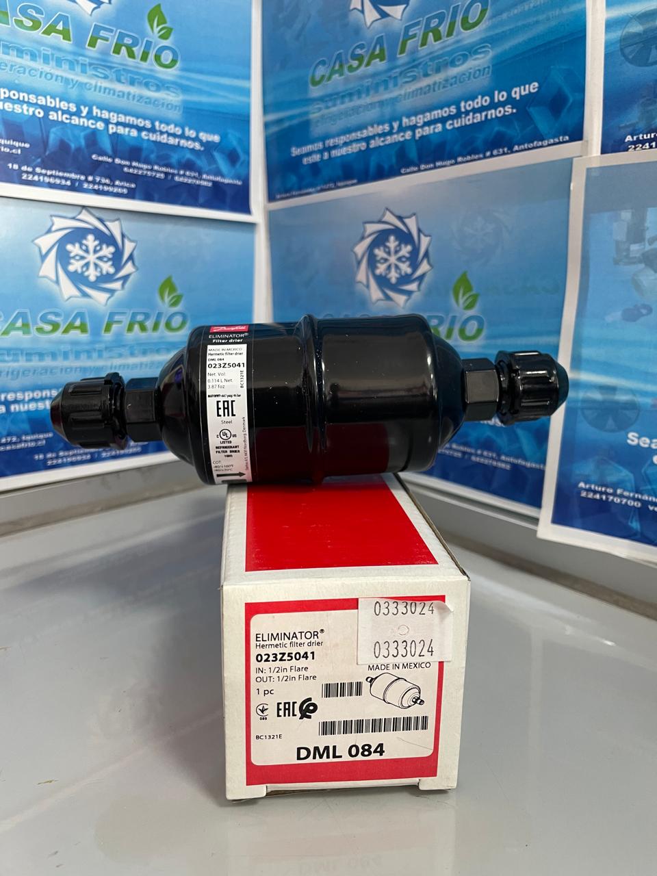 FILTRO SECADOR UNIDIRECCIONAL DANFOSS 1/2″ FLARE