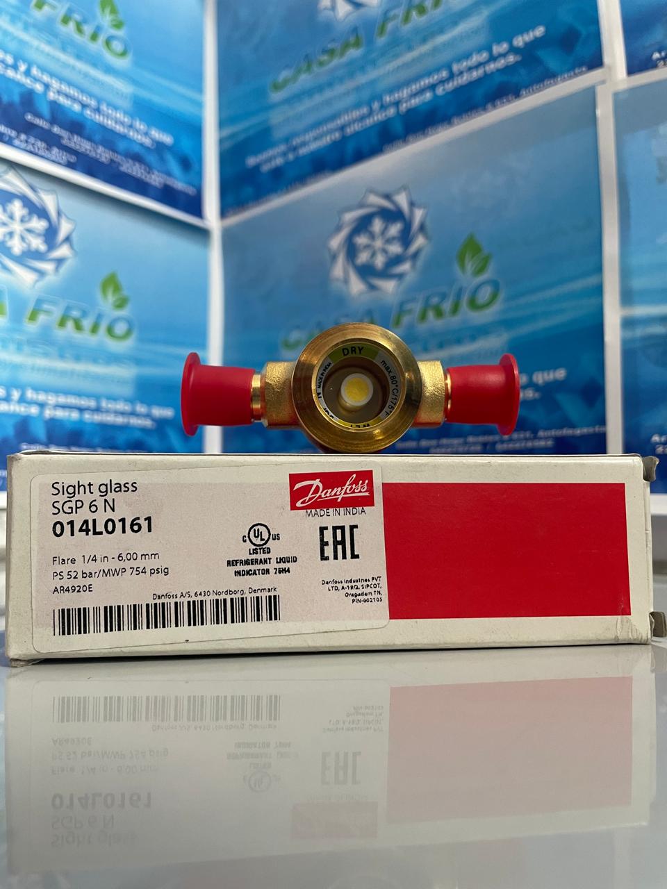 Visor de Temperatura Danfoss 1/4″ FLARE