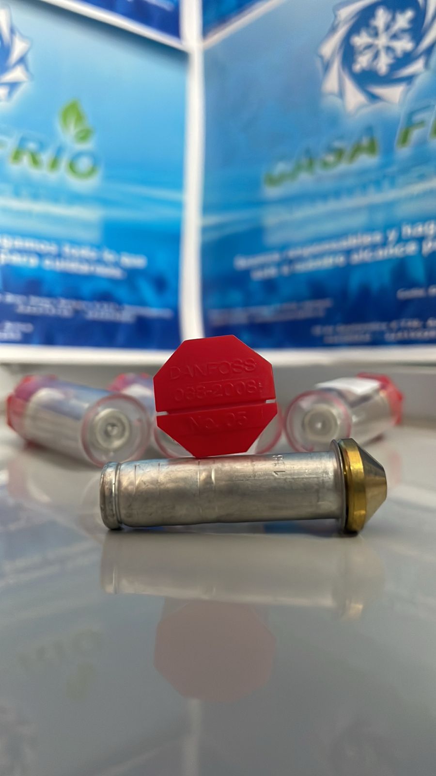 Orificios para válvula de expansión termostática Danfoss N°5
