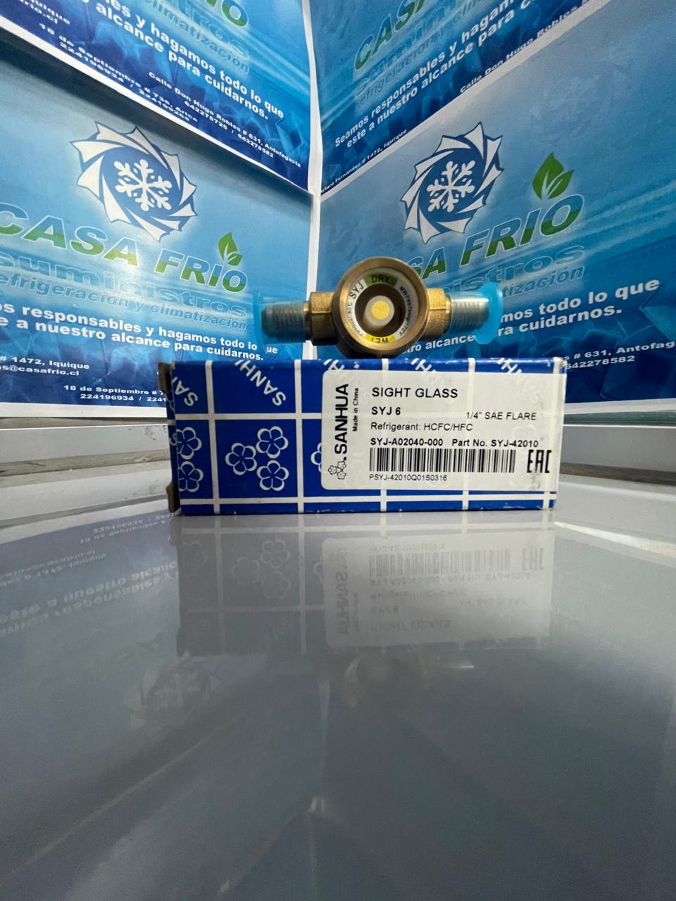 Visor de Temperatura Sanhua 1/4″ FLARE