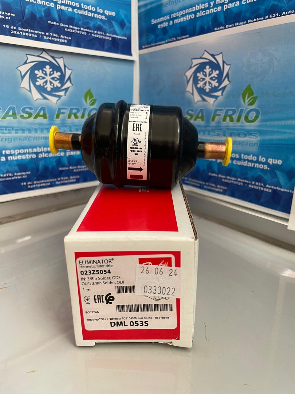 FILTRO SECADOR UNIDIRECCIONAL DANFOSS 3/8″ SOLDER
