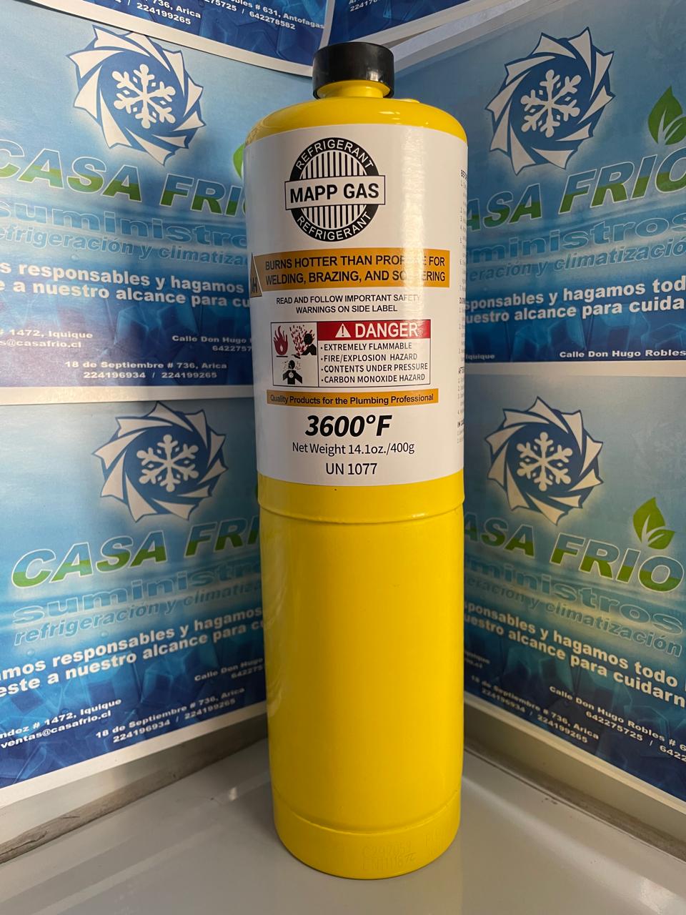 Gas Refrigerante Mapp Gas