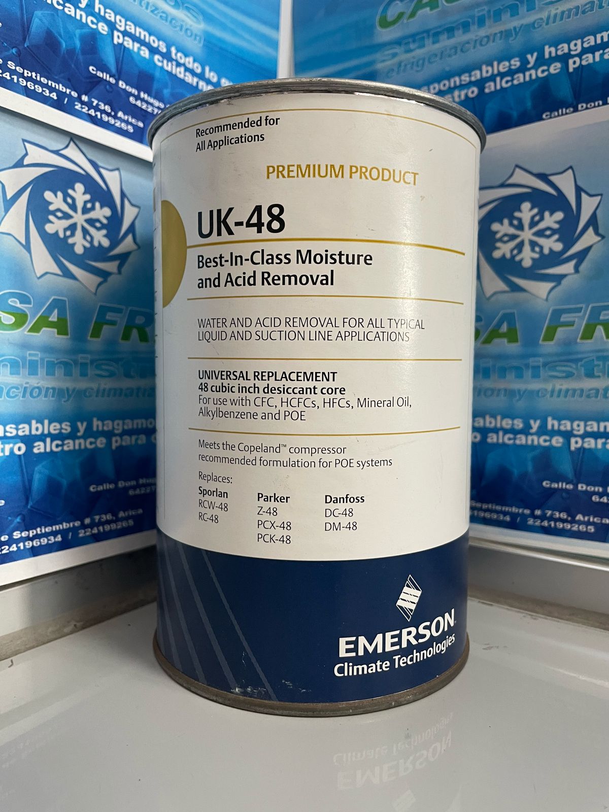 FILTRO BRIQUETA UK-48 EMERSON