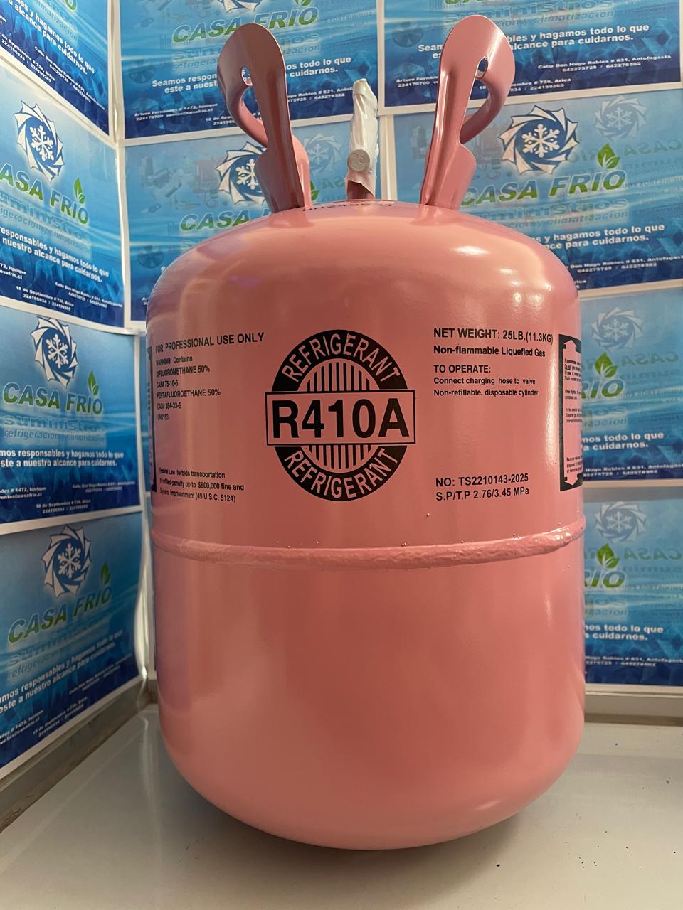 Gas Refrigerante R-410A (11.3KG)