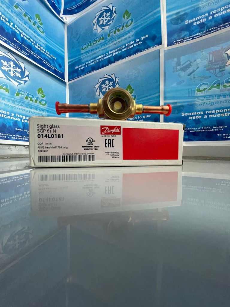 Visor de Temperatura Danfoss 1/4″ ODF