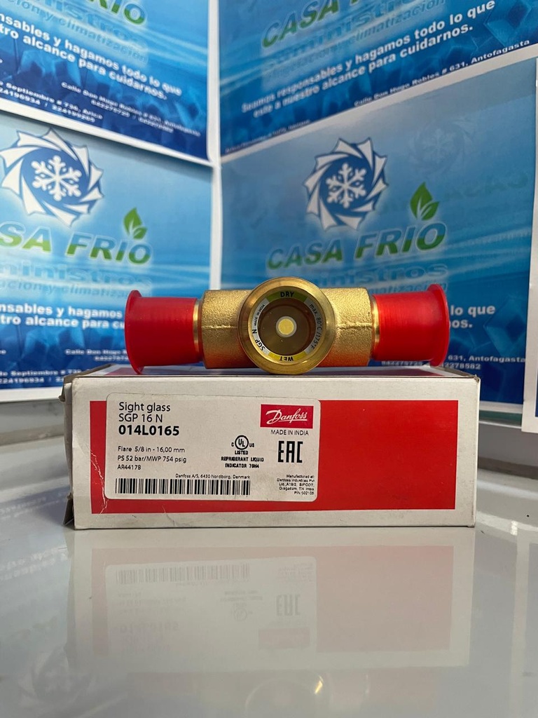 Visor de Temperatura Danfoss 5/8″ Flare