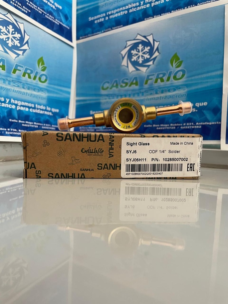 Visor de Temperatura Sanhua 1/4″ ODF