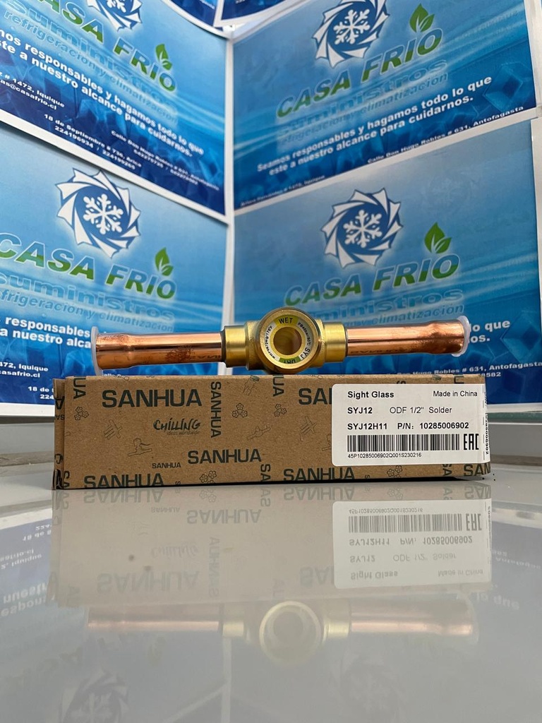Visor de Temperatura Sanhua 1/2″ ODF