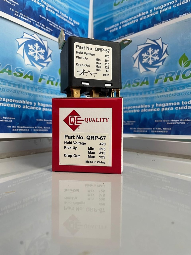 Relay Volumétrico QRP-67 1/2 A 5HP QE