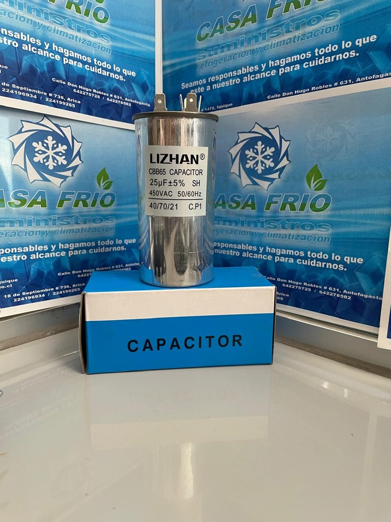Capacitor de 25µF