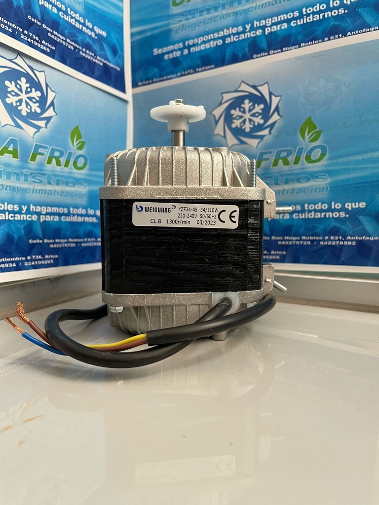 Motor Ventilador 34/110w