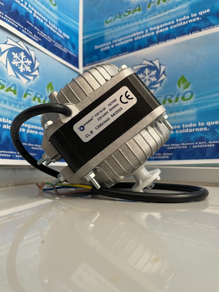 Motor Ventilador 18/70w