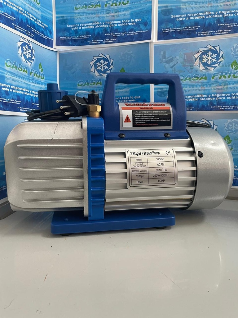[BV0203014] Bomba de Vacío 6 CFM