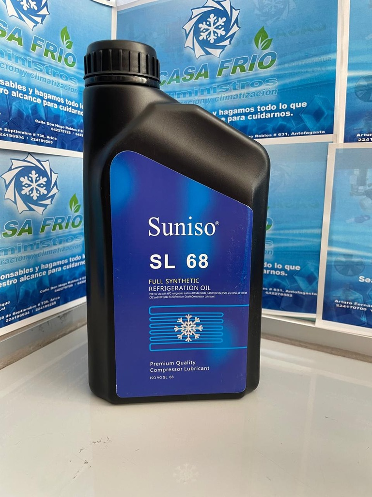 Aceite Refrigerante SL 68 1lt.