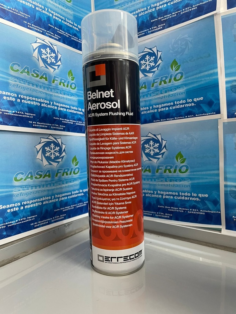 Limpiador de Sistemas de Aire Acondicionado en Aerosol