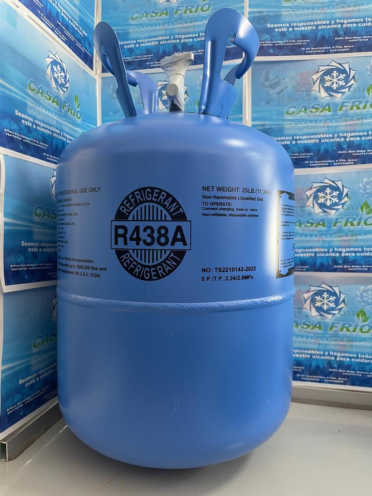 Gas Refrigerante R-438A (13.6KG)
