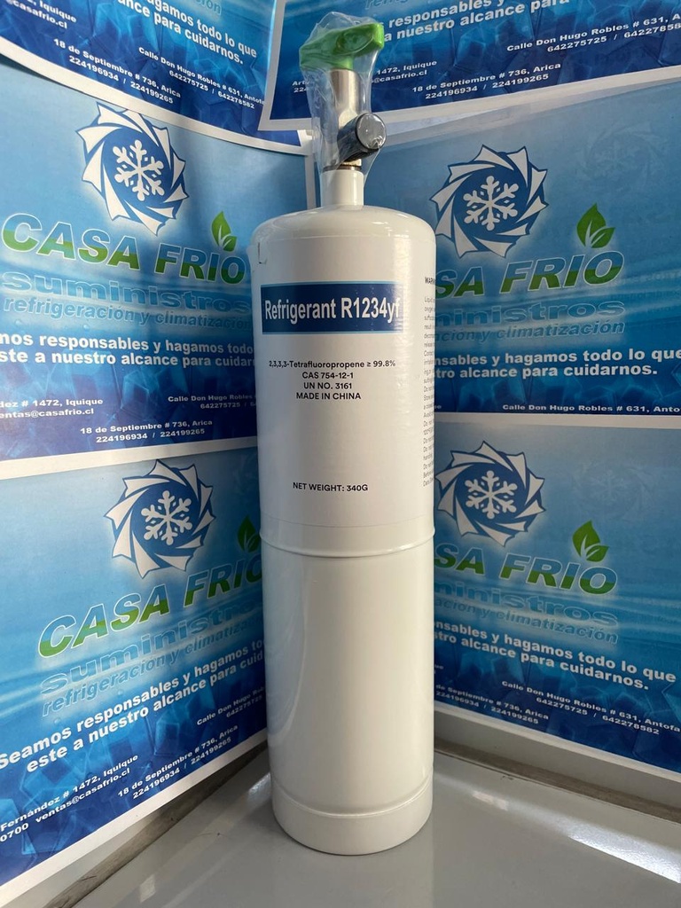 Gas Refrigerante R-1234yf