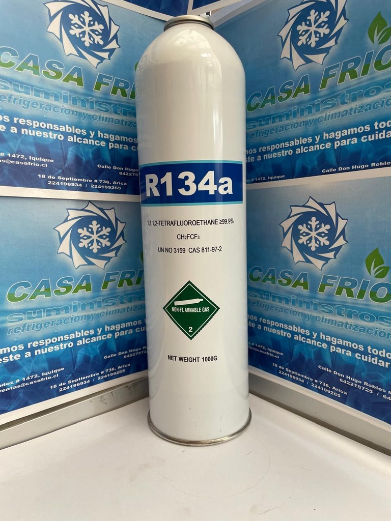 Gas Refrigerante R-134A