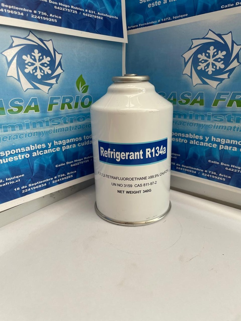 Gas Refrigerante R-134A