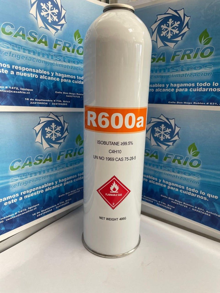 Gas Refrigerante R-600A