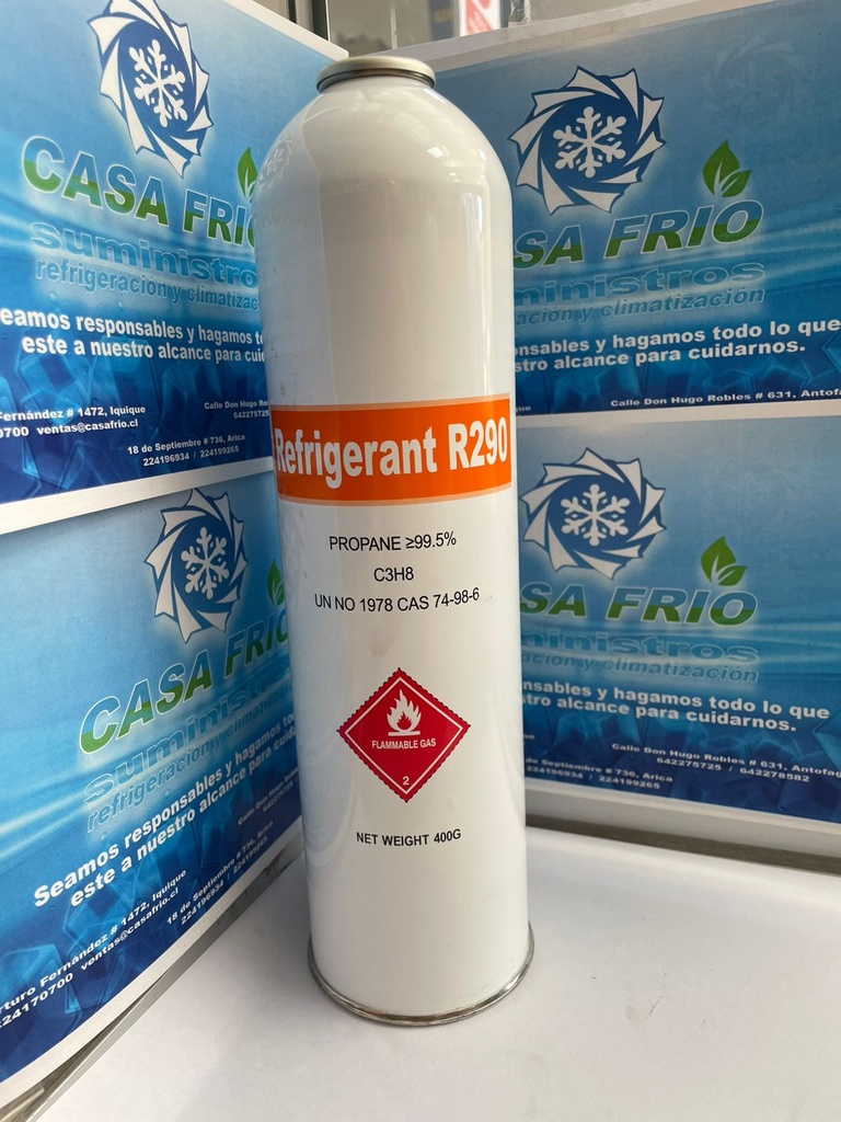 Gas Refrigerante R-290