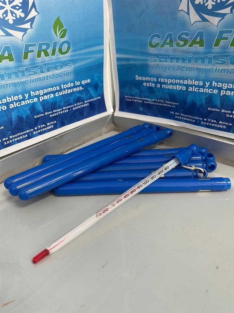 TERMÓMETRO DE LÁPIZ GT-100 AZUL