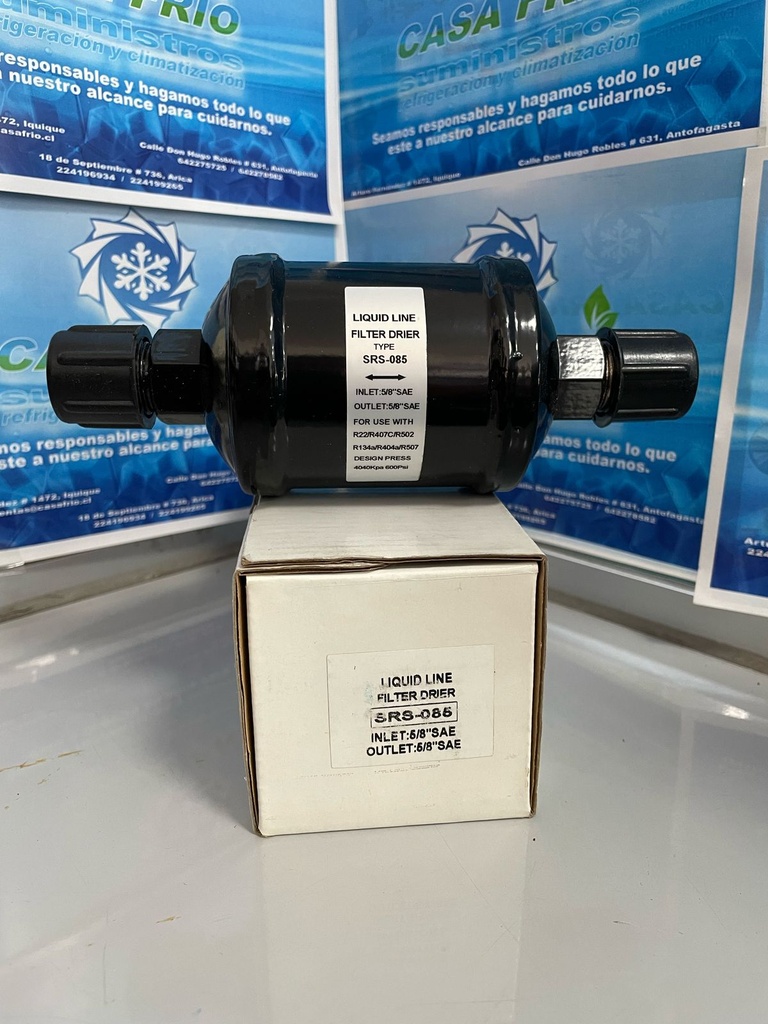 FILTRO SECADOR LIQUID LINE 5/8″ FLARE BIDIRECCIONAL