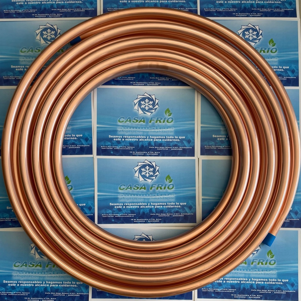[REC0210030CÑ] TUBERÍA RECOCIDA DE COBRE 1/2″ 15 MT.
