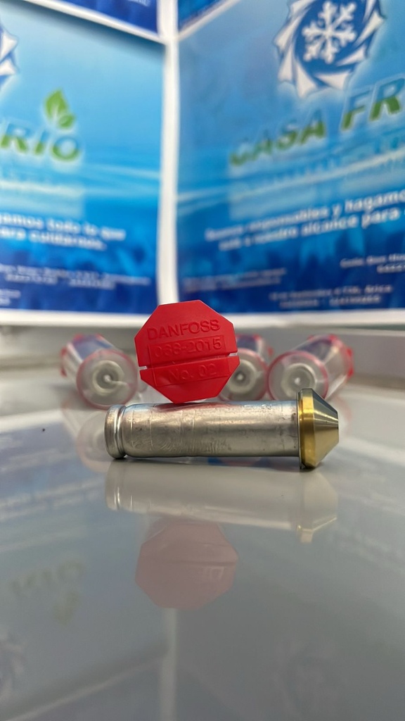 Orificios para válvula de expansión termostática Danfoss N°2
